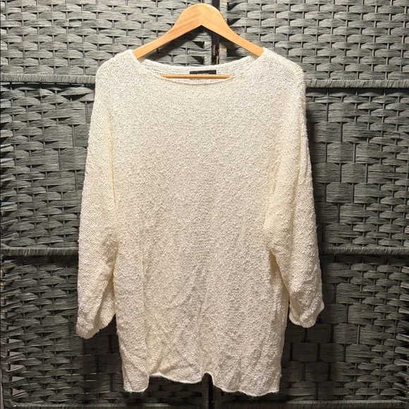 *SALE* NWOT! Boho Cream Sweater for Women - Picture 3 of 6